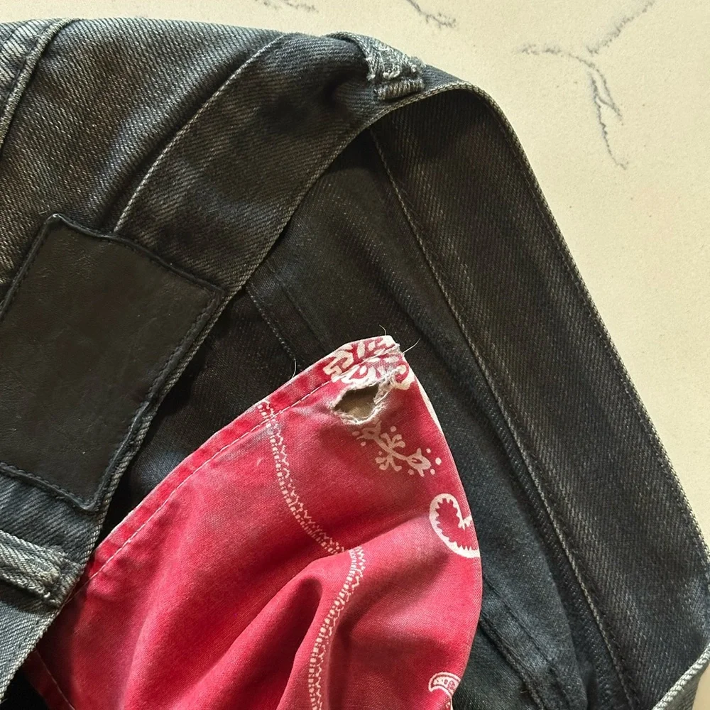 Left Field Black Selvedge Jeans - Picture 5 of 11